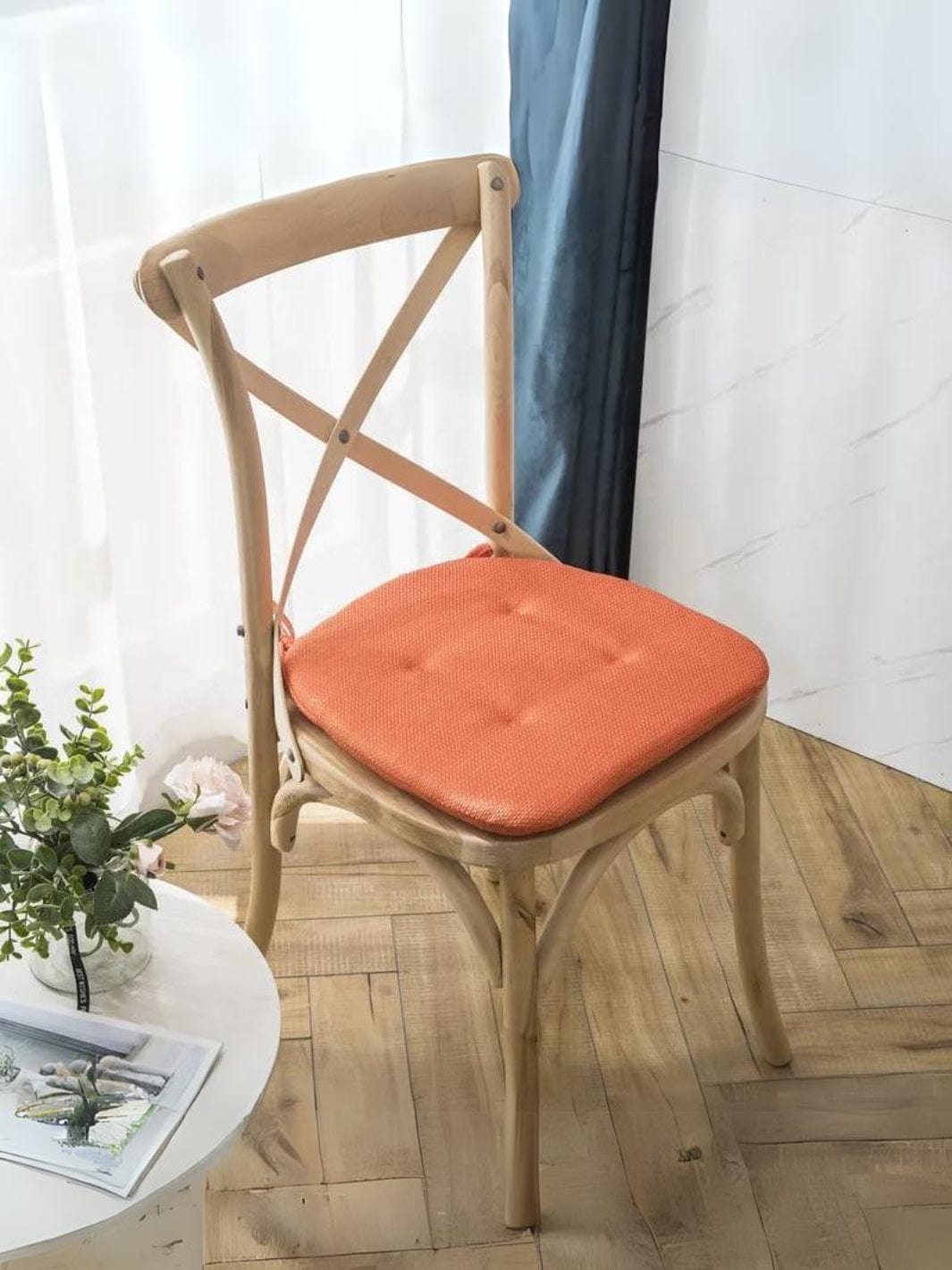 Coussin chaise intérieur Orange / 39x40cm