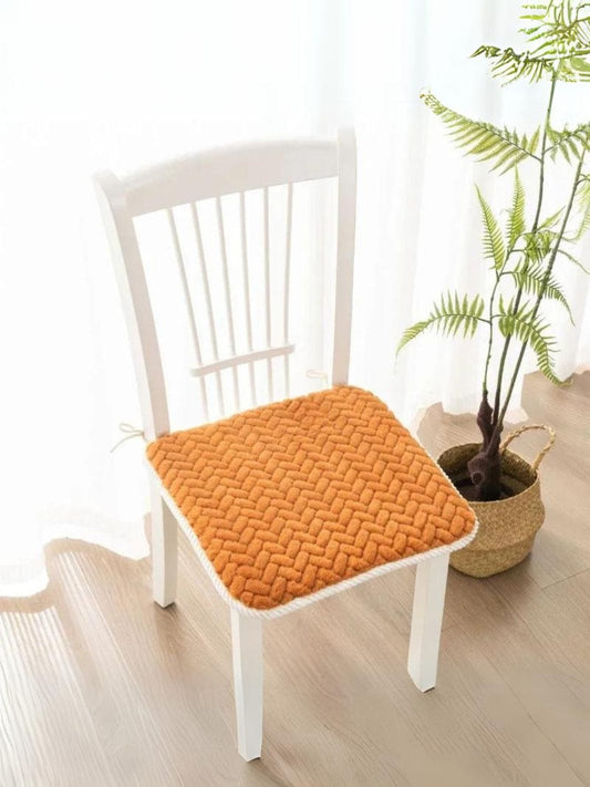 Coussin de chaise carré  Orange / 45cmx45cm