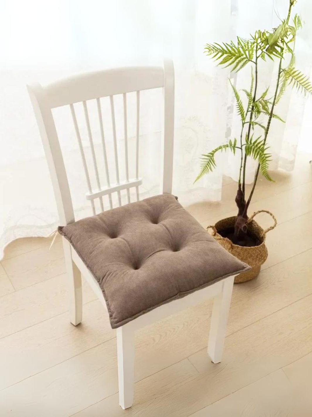 Coussin de chaise haute universel Café / 45x45cm
