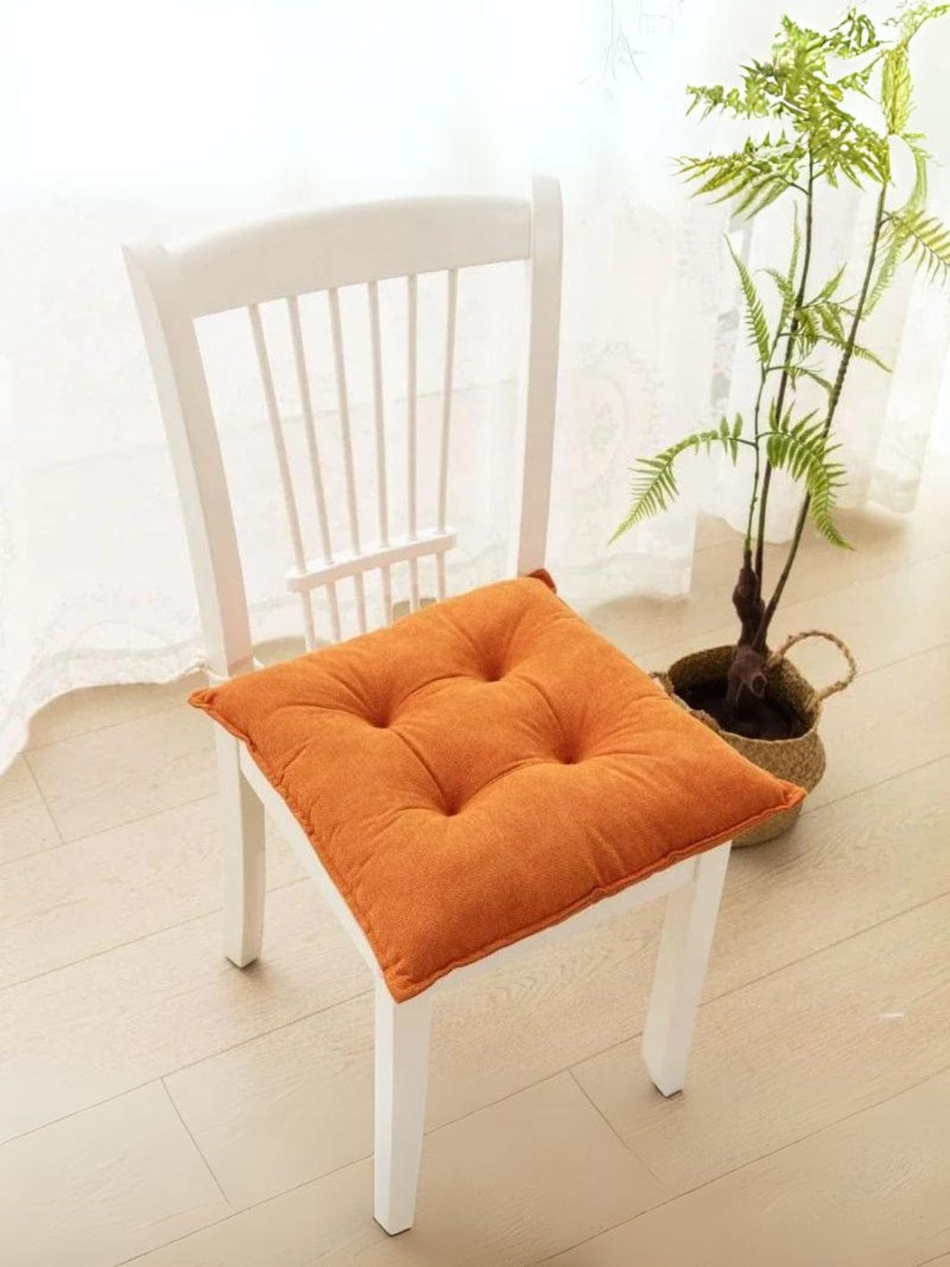Coussin de chaise haute universel Orange / 45x45cm