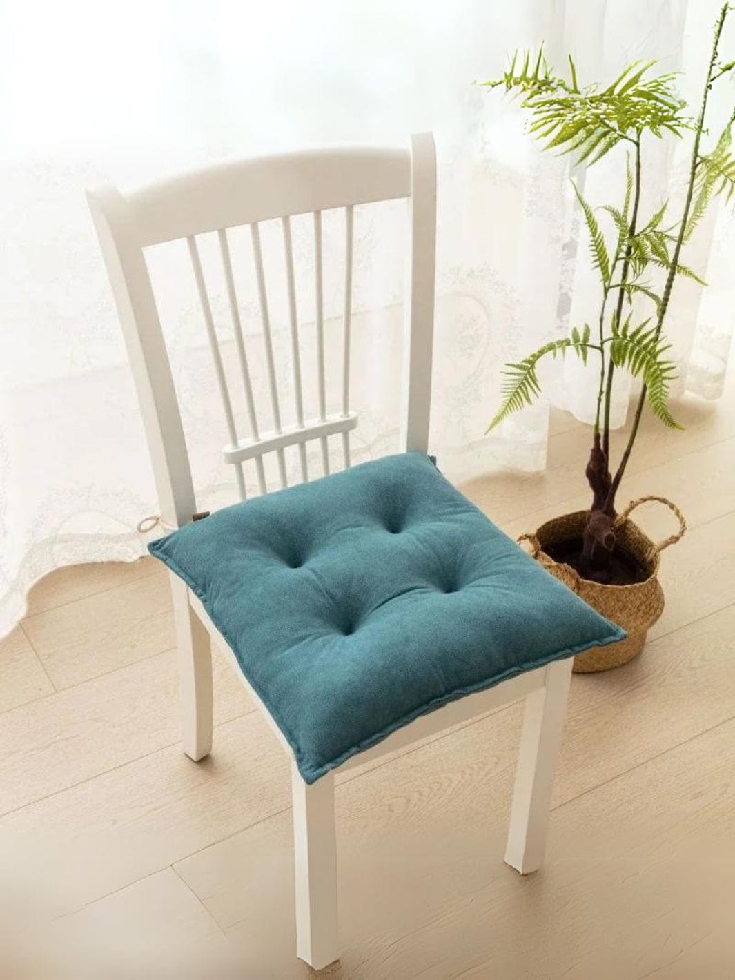 Coussin de chaise haute universel Vert d'Eau / 45x45cm