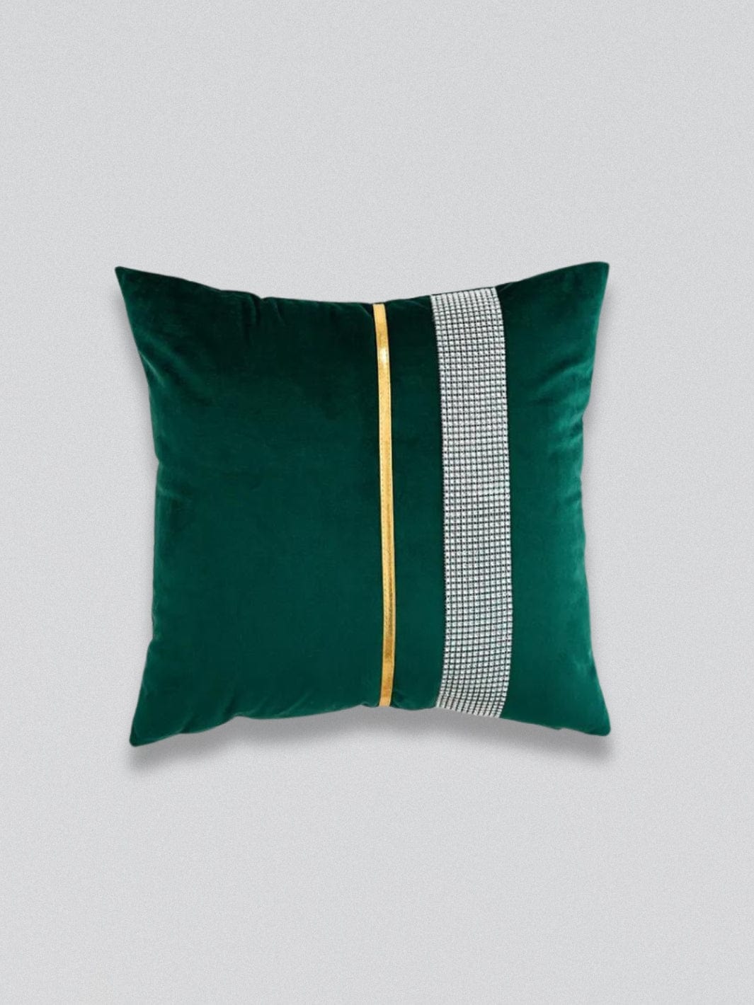 Housse de coussin pour canapé Vert design / 45x45cm